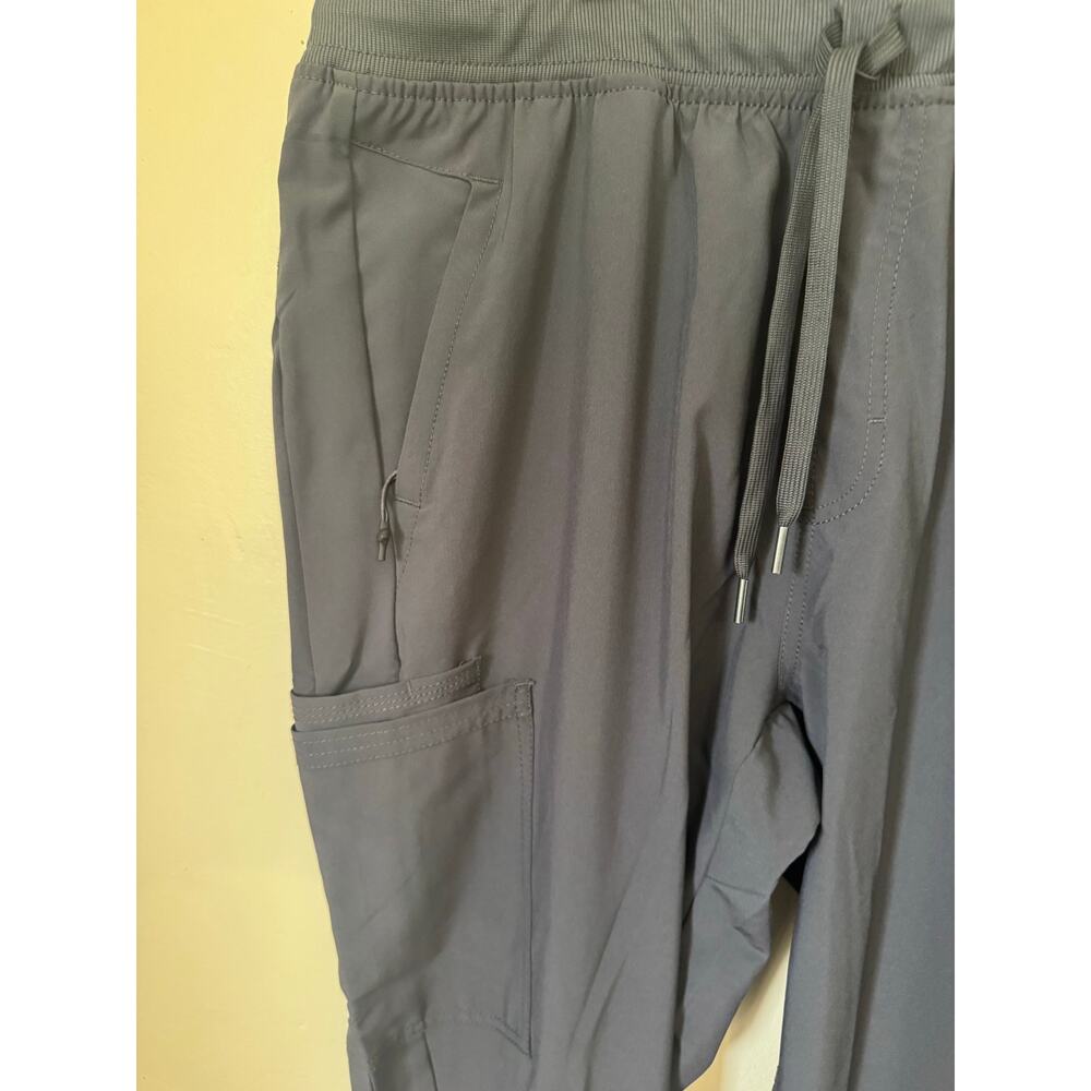 NWT Infinity Jogger Pants XL Gray Stretch Drawstring - Picture 13 of 14